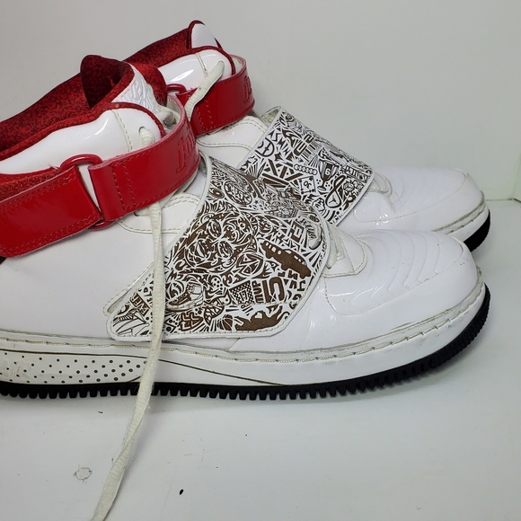 Air Jordan Fusion 20 'White Varsity Red' Air Force - Picture 5 of 13
